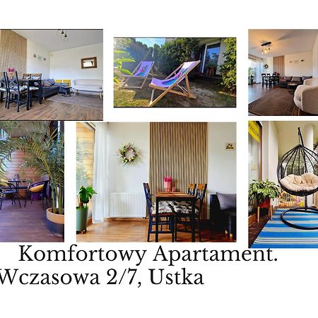 Komfortowy Apartament Dwupokojowy Z Tarasem I Garaz Ustka Kültér fotó