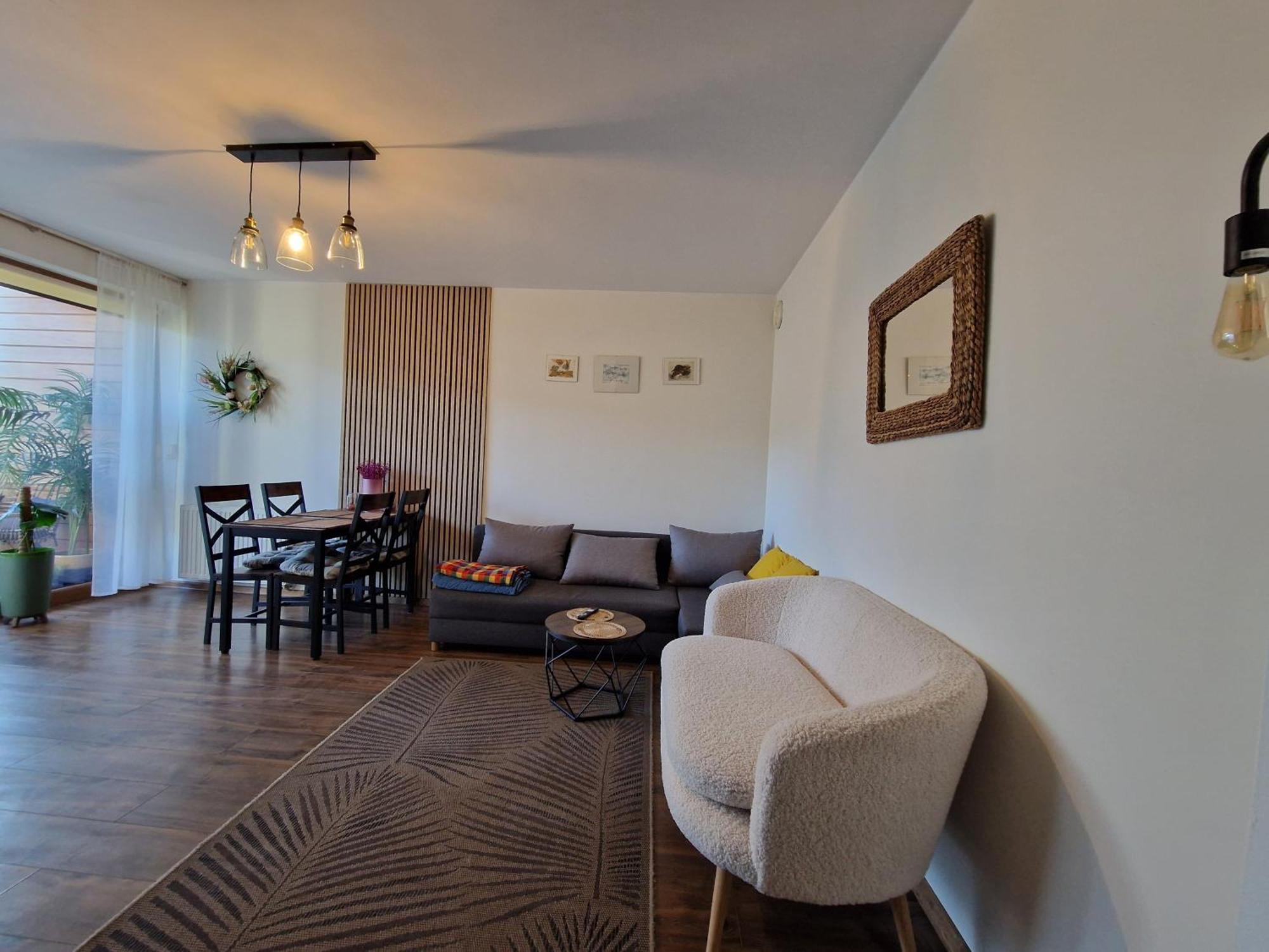 Komfortowy Apartament Dwupokojowy Z Tarasem I Garaz Ustka Kültér fotó
